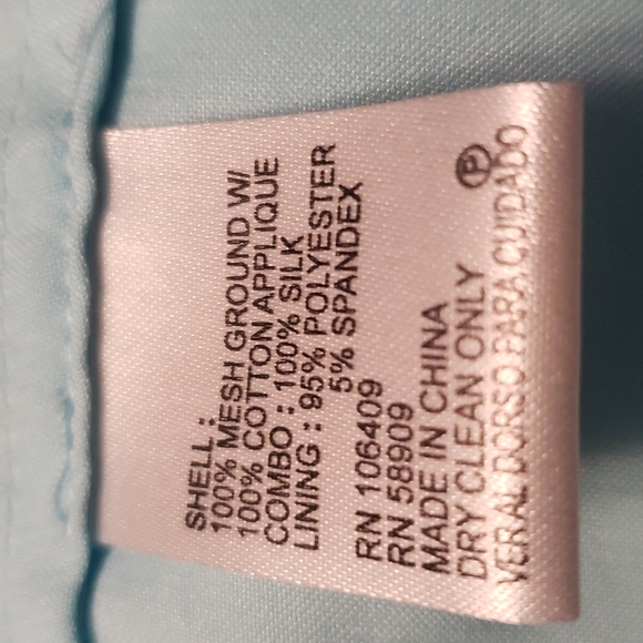 Antonio Melani fit and flare dress with applique bodice - Picture 7 of 9